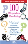 100 Things to Know When Dating: Important Topics to Consider and Discuss