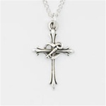 Cross, Lock and Key Purity Necklace