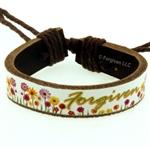 Forgiven Leather Bracelet