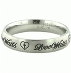 Love Waits Heart/Cross Purity Ring