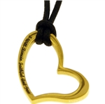 Purity Open Heart Faithful & True Necklace