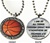 Basketball Necklace / Philippians 4:13 (I Can Do All Things)