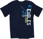 Eagles Wings / Isaiah 40:31 (Adult T-Shirt)