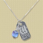 December Birthstone Necklace / Proverbs 31