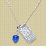 September Birthstone Necklace / Proverbs 31