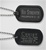 His Strength / Philippians 4:13 (Dog Tag/Black)