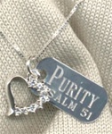 Crescent Heart Necklace