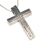 Unashamed / Romans 1:16 (Iron Cross Necklace/Women)