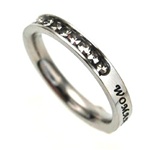 Woman of God Ring / Proverbs 31 (Princess Cut)